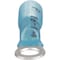 Panduit Ring Terminal, 1/4 in Stud Size, 14 AWG, 600 V, Heat Shrink Insulated, Blue, 25 PK PH14-14R-Q - alternate 1